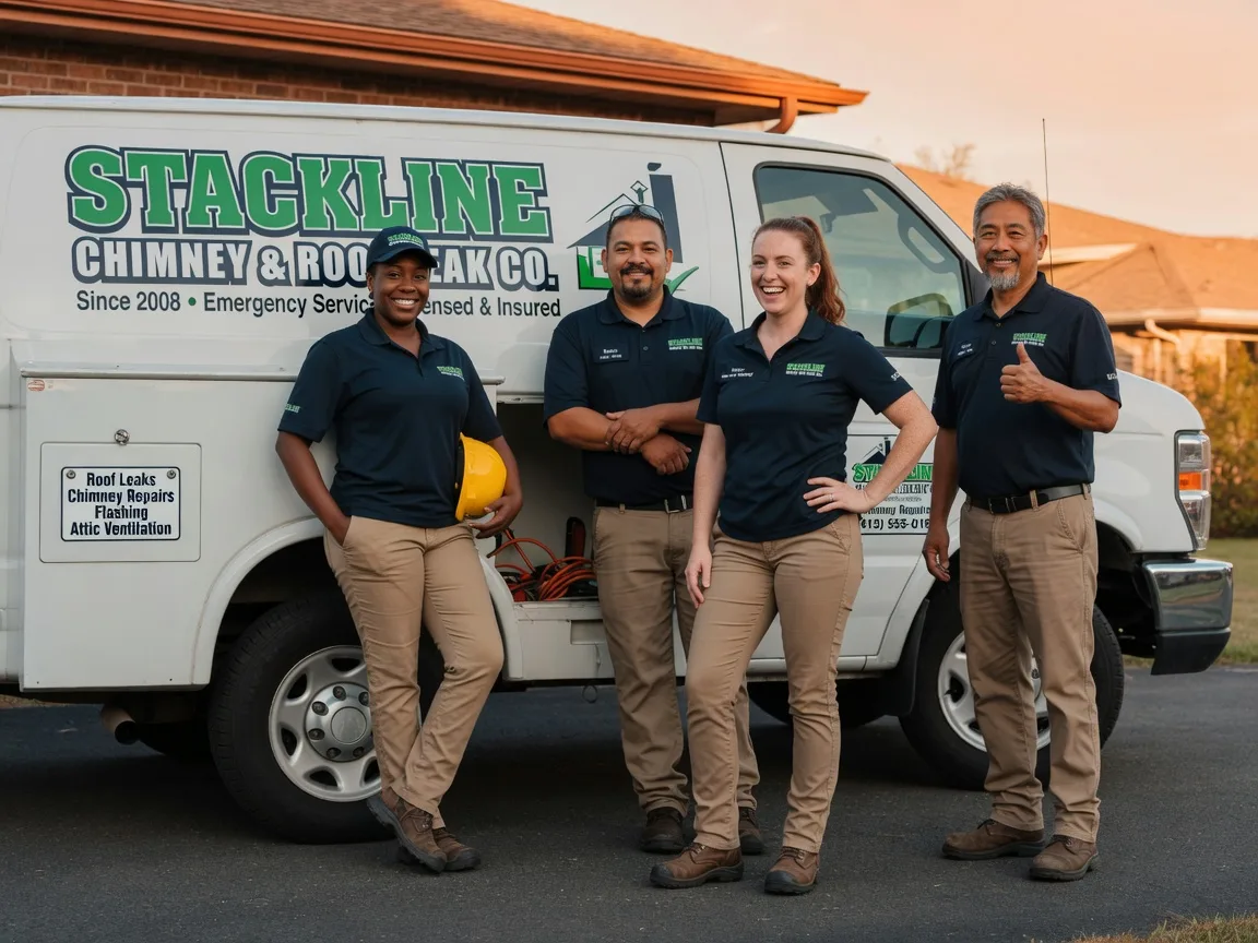 Chimney flashing repair company in Eau Galle, WI
